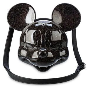 Disney Black Crossbody Bag with Mouse Design